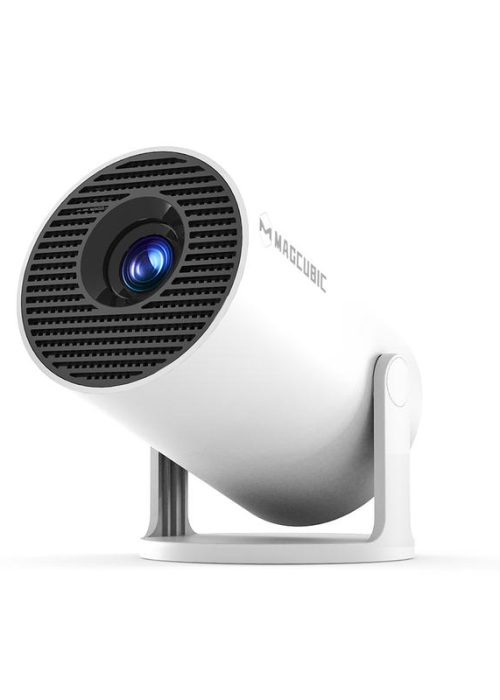 Magcubic HY300Pro Projector 290ANSI Android 14.0 Dual WiFi6 8K 4K Decode Auto Keystone Correction Wireless BT5.4 130"Screen 1280*720P Built-in Speaker Allwinner H726 180° Rotatable Mini Portable Home Cinema Outdoor Audio Gift